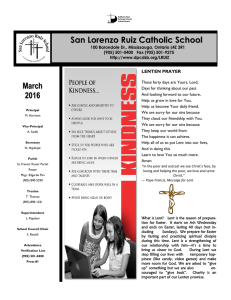 San Lorenzo Ruiz Catholic School