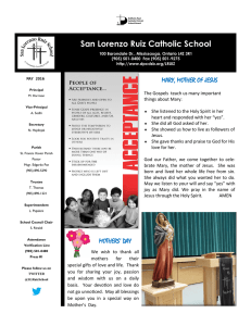 San Lorenzo Ruiz Catholic School