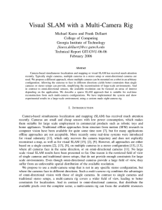 Visual SLAM with a Multi-Camera Rig