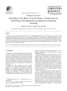 Drawing on the Back of an Envelope: a framework for drawing