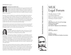 MLK Legal Forum n io