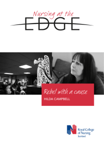 Rebel with a cause HILDA CAMPBELL