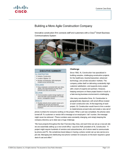 Building a More Agile Construction Company