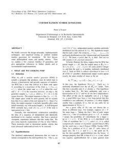 Proceedings of the 1998 Winter Simulation Conference