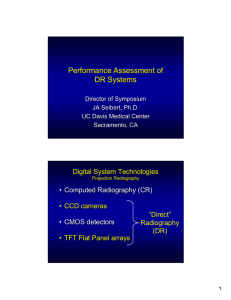 Performance Assessment of DR Systems