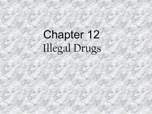 Chapter 12 Illegal Drugs