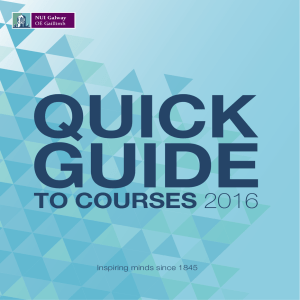 guide Quick to courses