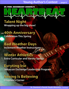 HEARTBEAT Talent Night 40th Anniversary Bad Weather Days