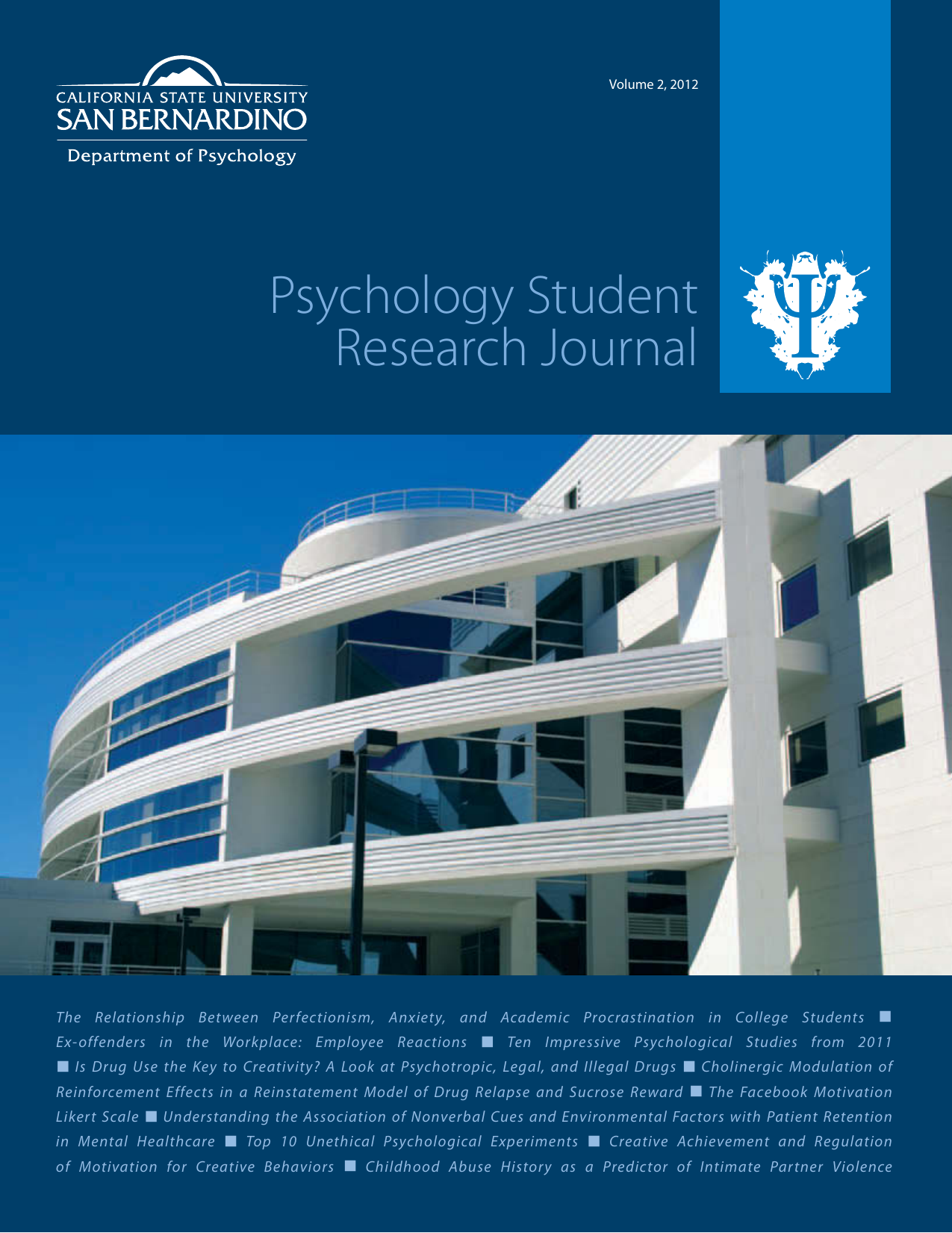 new research articles in psychology
