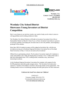 Westlake City School District Showcases Young Inventors at District Competition