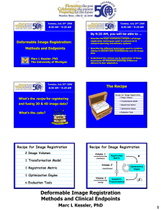 Deformable Image Registration: