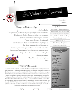 al St. Valentine Journ Prayer on Mothers Day God our Father