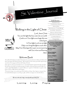 al St. Valentine Journ Walking in the Light of Christ
