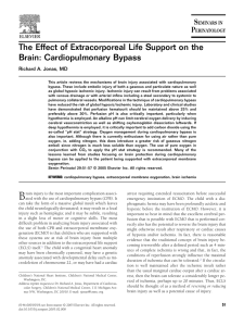 The Effect of Extracorporeal Life Support on the Brain: Cardiopulmonary Bypass