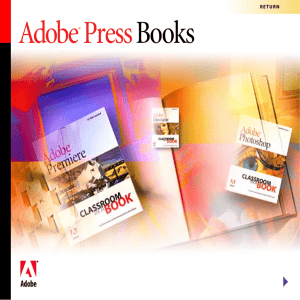 Adobe Press Books