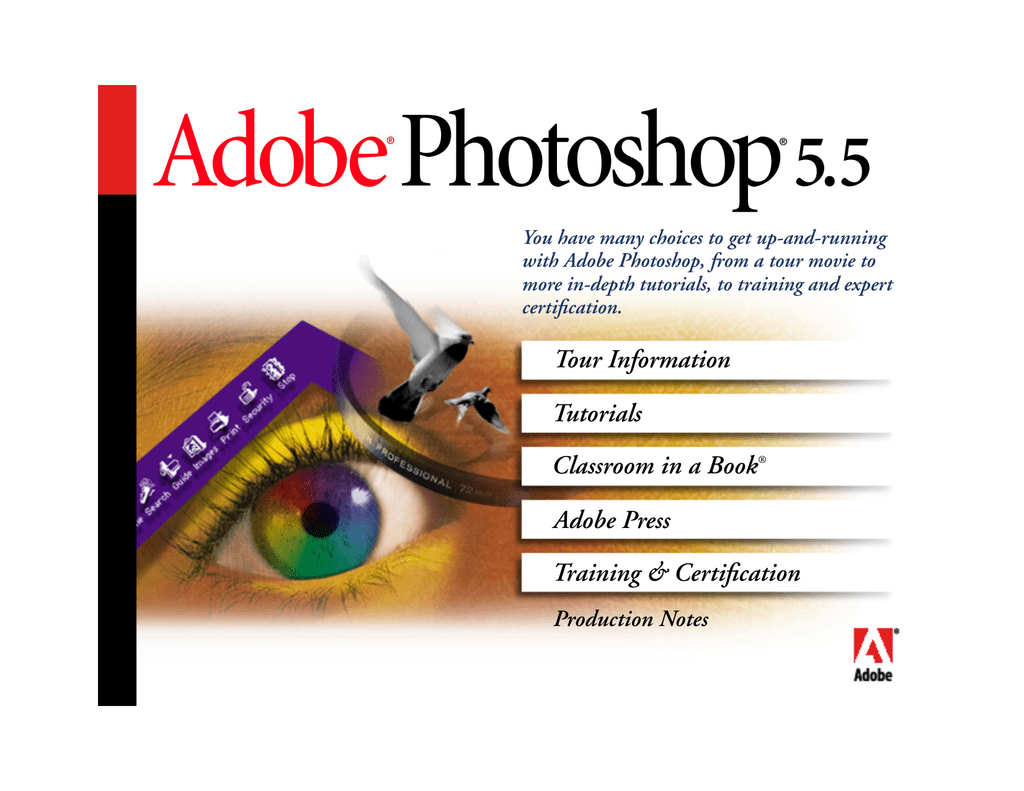 adobe photoshop 5.5 tryout