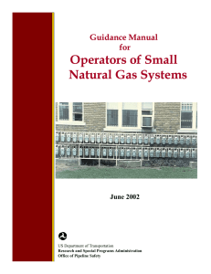 Operators of Small Natural Gas Systems