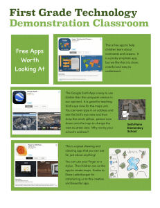 First Grade Technology Demonstration Classroom Free Apps Worth