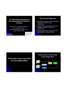 Educational Objectives An Atlas - based Approach for