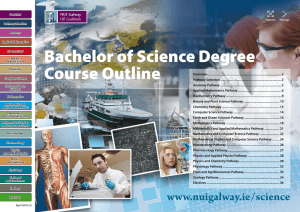 Bachelor of Science Degree Course Outline
