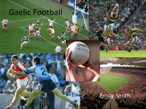 Gaelic Football Emily Smith