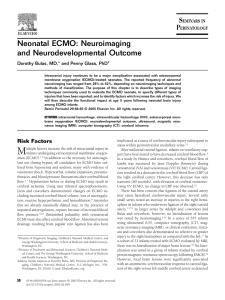 Neonatal ECMO: Neuroimaging and Neurodevelopmental Outcome