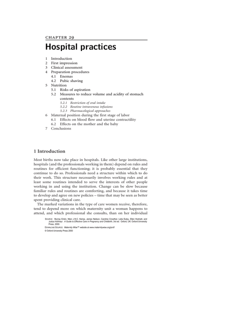 hospital assignment pdf