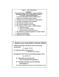 QTL Detection
