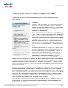 University Builds Physical Security Framework for Growth