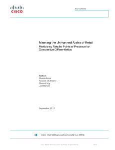 Manning the Unmanned Aisles of Retail Competitive Differentiation