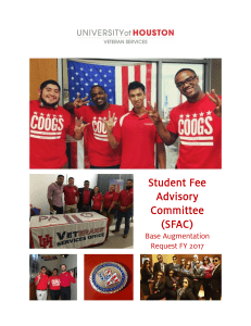 Student Fee Advisory Committee (SFAC)