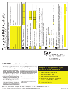 ail Ballot Application M by te