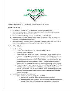 Vision 20/20 12/8/14 Committee Meeting Notes
