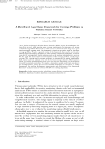The International Journal of Parallel, Emergent and Distributed Systems