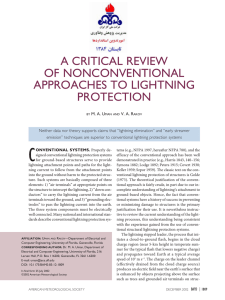 A CRITICAL REVIEW OF NONCONVENTIONAL APPROACHES TO LIGHTNING PROTECTION