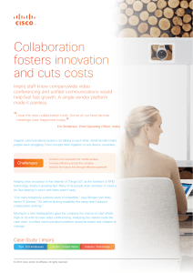 Collaboration fosters innovation and cuts costs