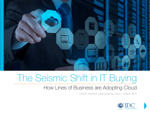 The Seismic Shift in IT Buying March 2015