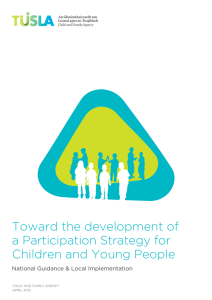 Toward the development of a Participation Strategy for Children and Young People