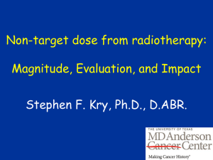 Non-target dose from radiotherapy: Magnitude, Evaluation, and Impact