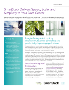 SmartStack Delivers Speed, Scale, and Simplicity to Your Data Center