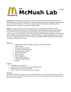McMush Lab  The