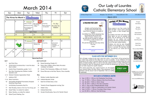 March 2014 Sun Mon Tue