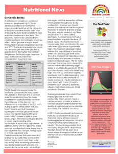 Glycemic Index