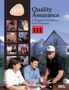 Quality Assurance III A Program of America’s