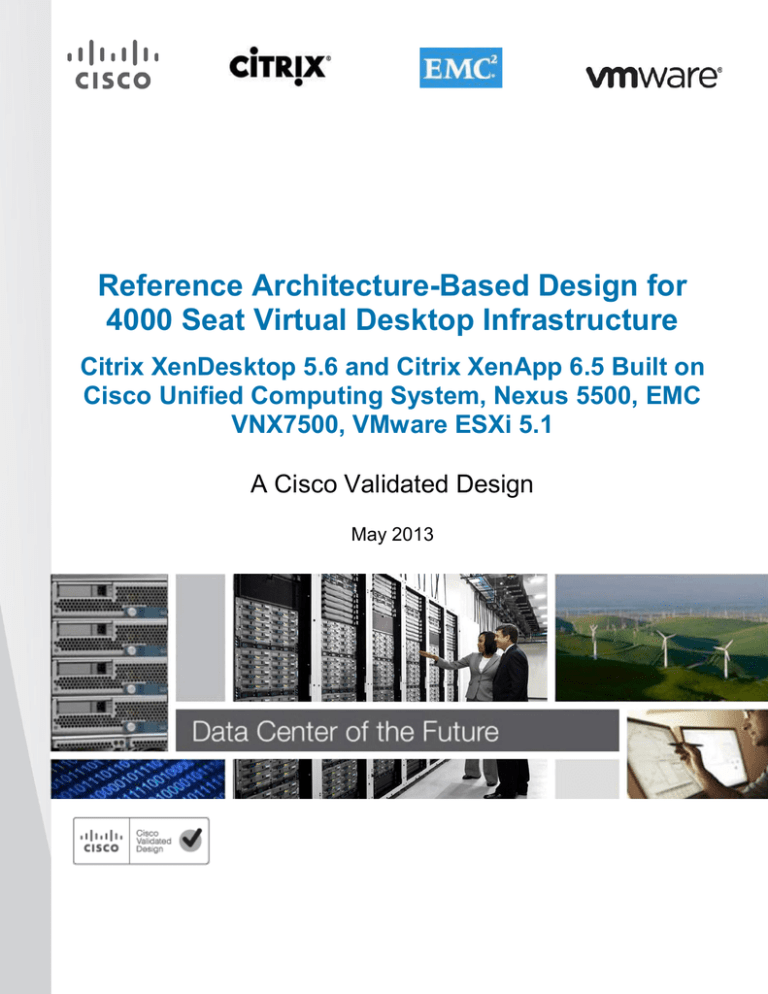 citrix cisco reference architecture
