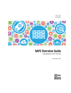 SAFE Overview Guide Capabilities and Threats November 2015