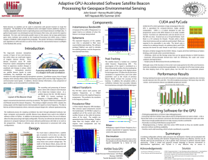 Adaptive GPU-Accelerated Software Satellite Beacon Processing for Geospace Environmental Sensing Abstract