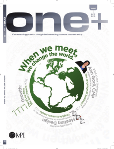 WHEN WE MEET WE CHANGE THE WORLD July Cover indd C1