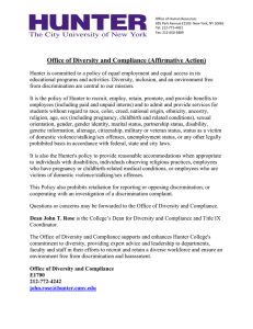 Office of Diversity and Compliance (Affirmative Action)