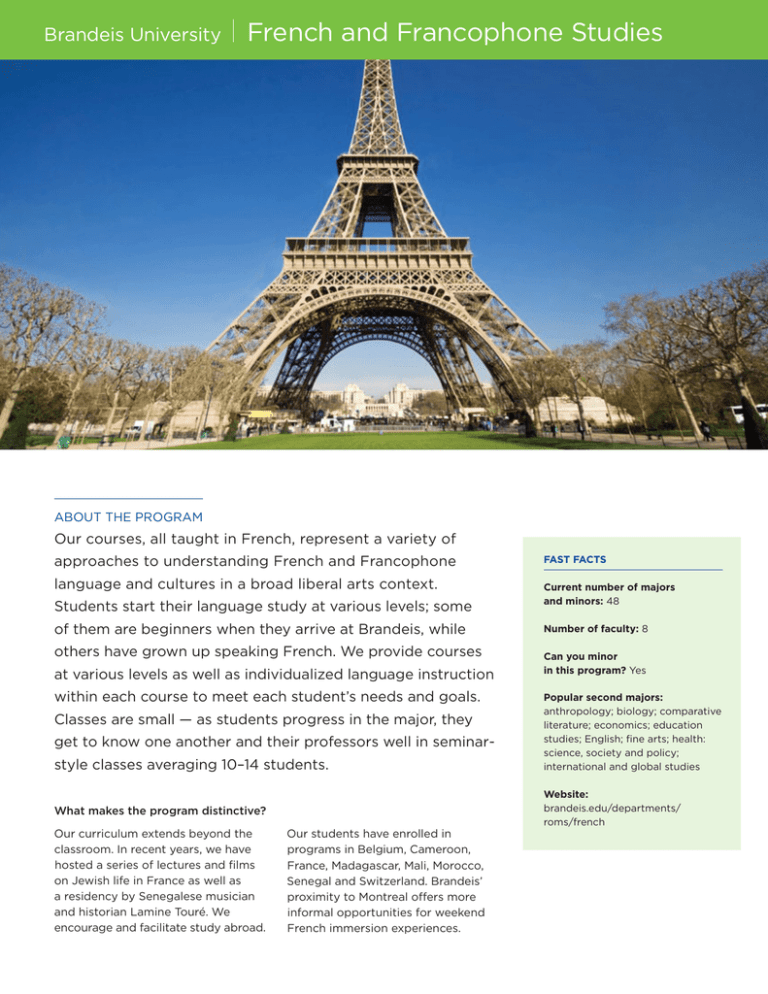 phd in french and francophone studies
